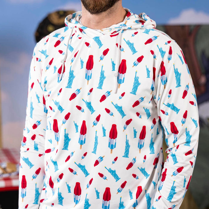 RSVLTS RSVLTS Performance Hoodie America Pops & Freedom – Performance Hoodie America Pops & Freedom – Performance Hoodie