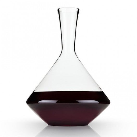 Angled Crystal Wine Decanter