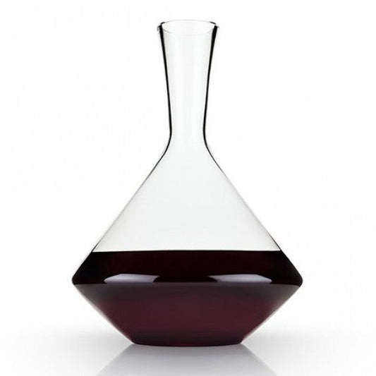 Angled Crystal Wine Decanter
