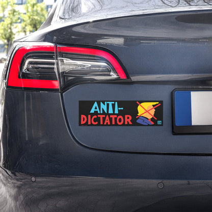 Anti-Dictator Car Magnet