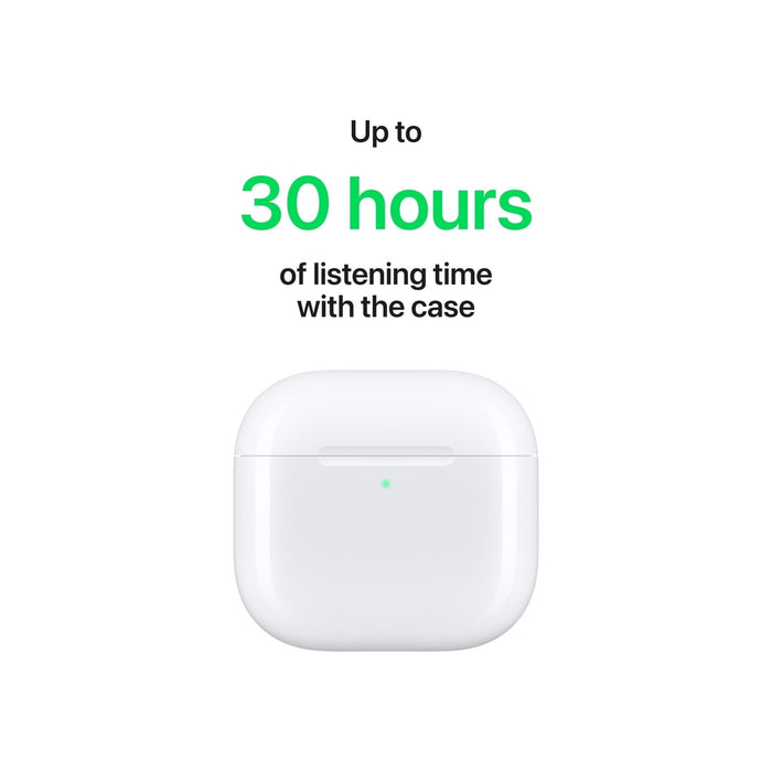 Apple Airpods 4 with Charging Case - White | MXP63ZM/A Apple Headphones Euronics Ireland