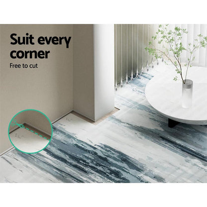 Artiss Floor Rug 200x290 Washable Mat Carpet Short Pile Poca -Home Living Store - -