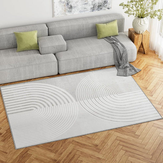 Artiss Floor Rugs 160x230cm Washable Area Mat Large Carpet Faux Rabbit Fur Cyril -Home Living Store - -