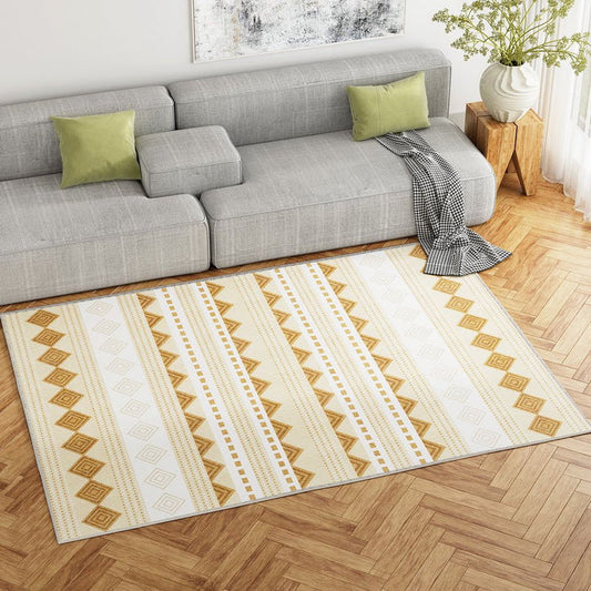 Artiss Floor Rugs 160x230cm Washable Area Mat Large Carpet Soft Short Pile Ella -Home Living Store - -