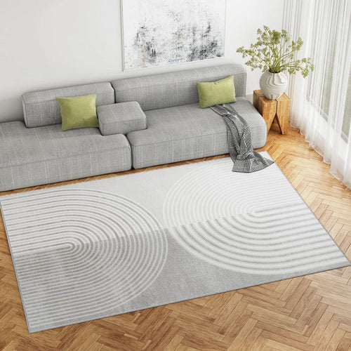 Artiss Floor Rugs 200x290cm Washable Area Mat Large Carpet Faux Rabbit Fur Cyril -Home Living Store - -
