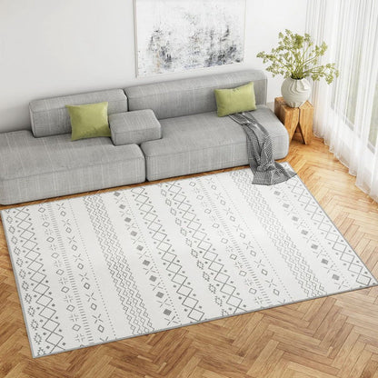Artiss Floor Rugs 200x290cm Washable Area Mat Large Carpet Soft Short Pile Una -Home Living Store - -