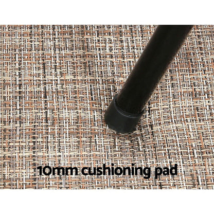 Artiss Kitchen Mat 45x150cm Textilene Floor Rug Carpet Non-slip -Home Living Store - -