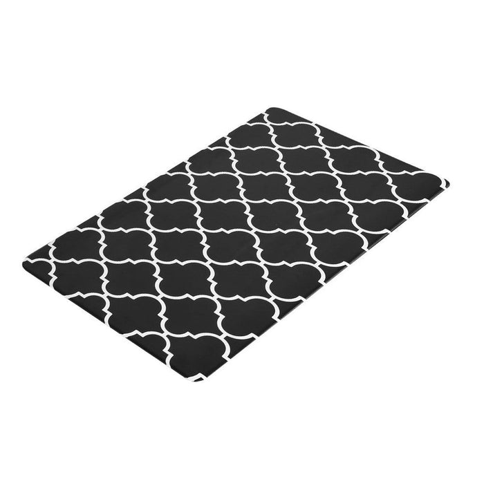 Artiss Kitchen Mat 45x75cm PVC Floor Rug Carpet Non-slip Gina -Home Living Store - -
