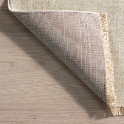 Aspen Checkerboard Fringed Area Rug