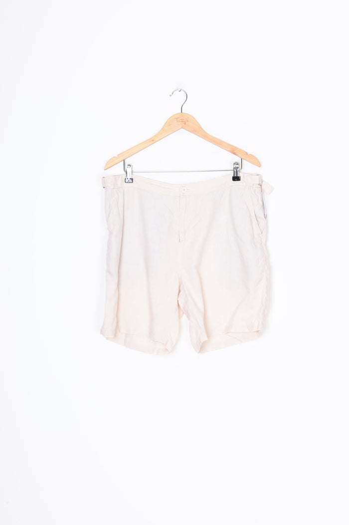 Asuwere Mens Beige Shorts Size 36