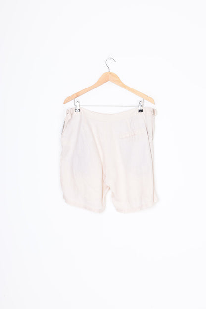 Asuwere Mens Beige Shorts Size 36