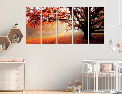 Autumn Tree Canvas Print #7216