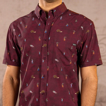 RSVLTS RSVLTS® The Last Airbender "SECRET TUNNELLLLLL"– KUNUFLEX Short Sleeve Shirt The Last Airbender "SECRET TUNNELLLLLL"– KUNUFLEX Short Sleeve Shirt