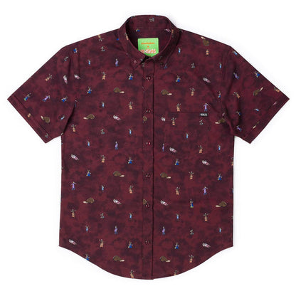 RSVLTS RSVLTS® The Last Airbender "SECRET TUNNELLLLLL"– KUNUFLEX Short Sleeve Shirt The Last Airbender "SECRET TUNNELLLLLL"– KUNUFLEX Short Sleeve Shirt