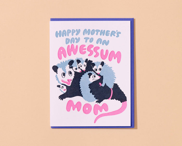 Awessum Possum Mother's Day Card
