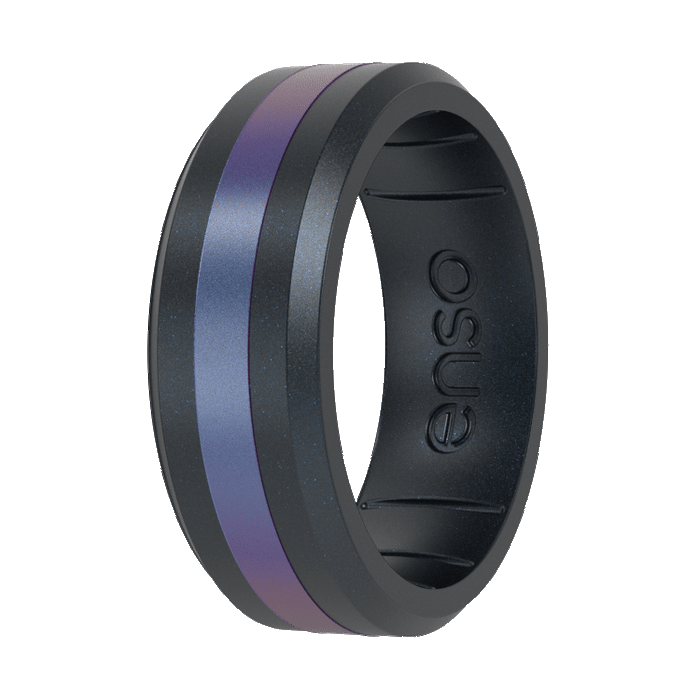 Axis Ring - Black Pearl & Mermaid