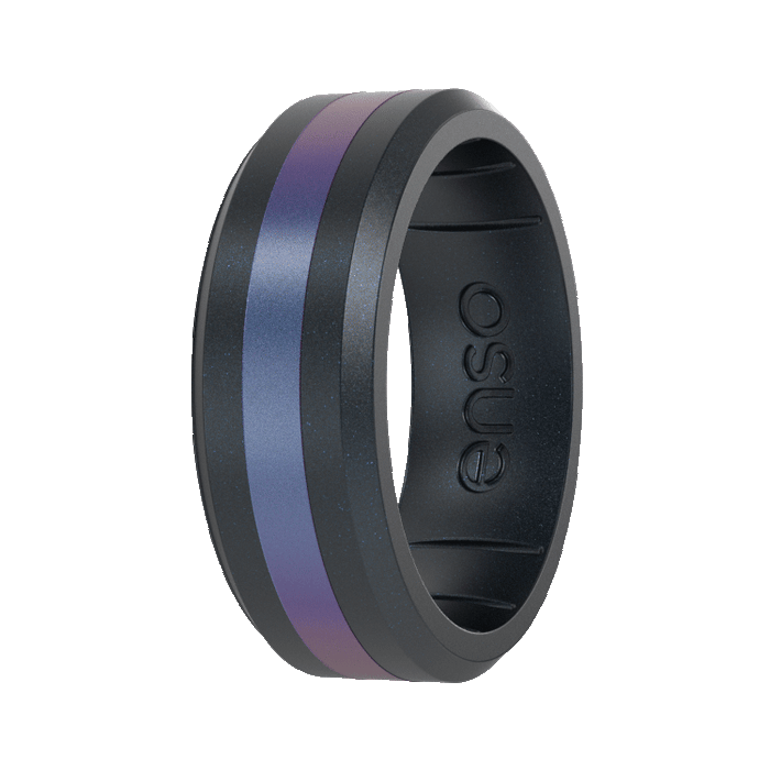 Axis Ring - Black Pearl & Mermaid