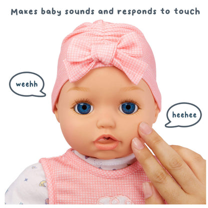 BABY born My Real Baby Doll Annabell - Realistic Soft-Bodied Baby Doll - shop.mgae.com