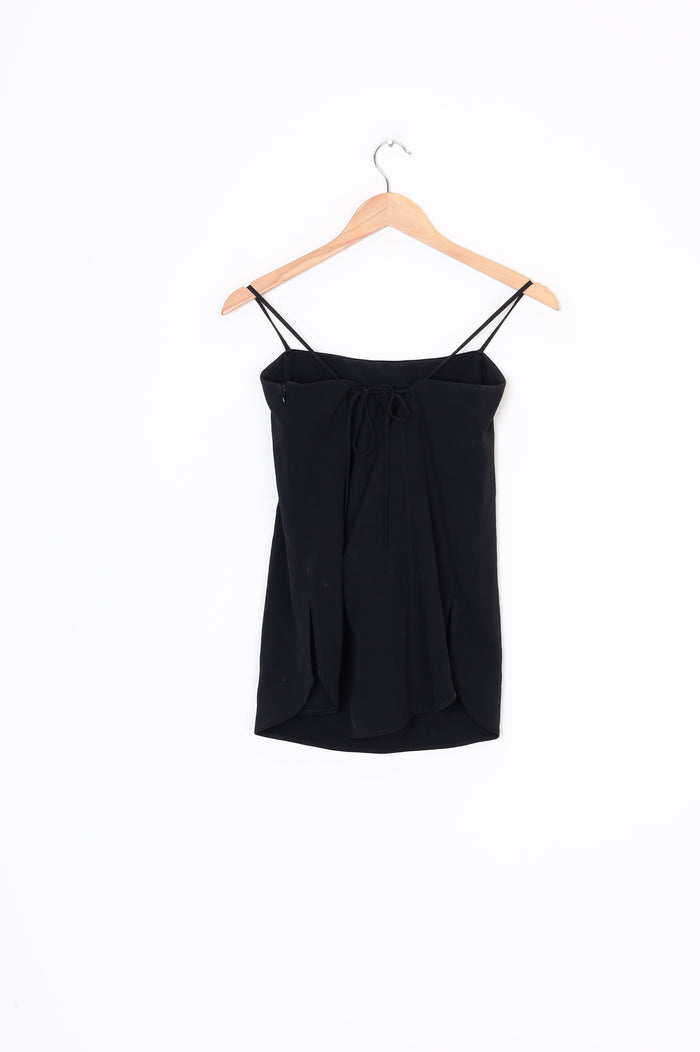 Bassike Womens Black Top Size 2