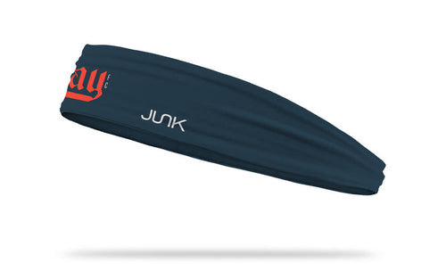 Bay FC: Logo Navy Infinity Headband - View 1