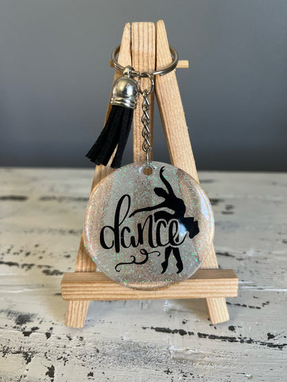 Bead and Tassel Keychain/Purse Charm