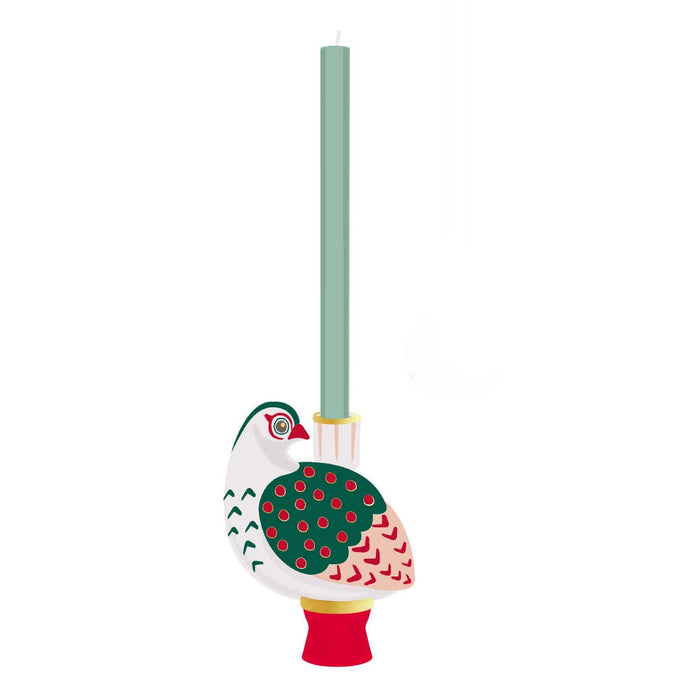Bird Ceramic Candle Holder - 20cm