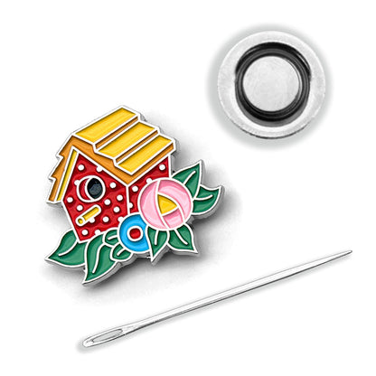 Birdhouse Needle Minder