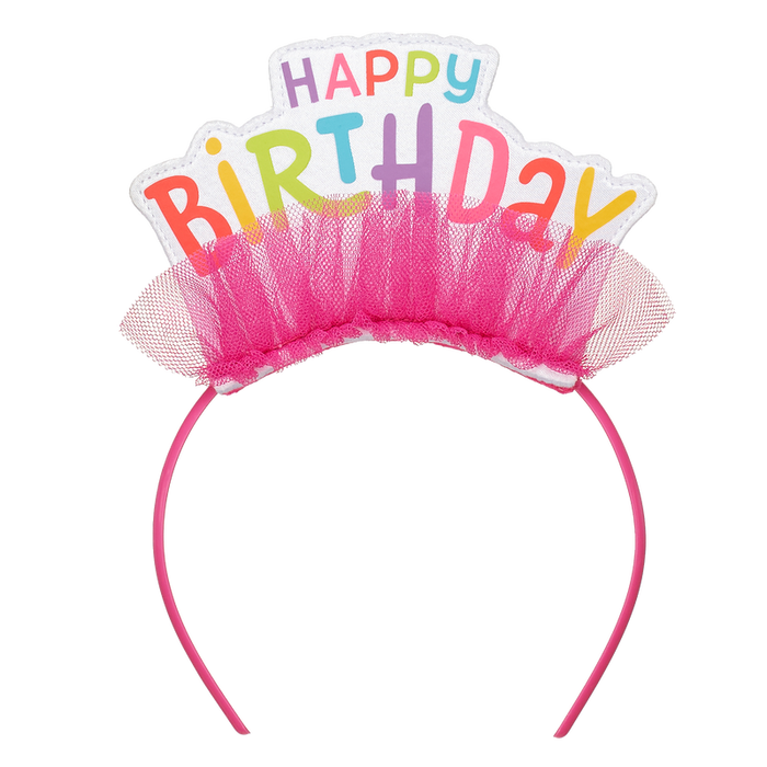 Birthday Crown Headband