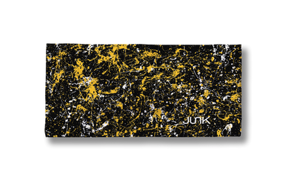Black Gold White Splatter Big Bang Lite Headband - View 3