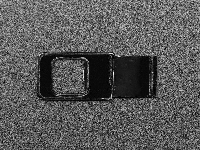 Black Miniature Metal Webcam Cover [discontinued] by The Pi Hut - The Pi Hut