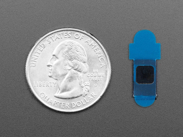 Black Miniature Metal Webcam Cover [discontinued] by The Pi Hut - The Pi Hut