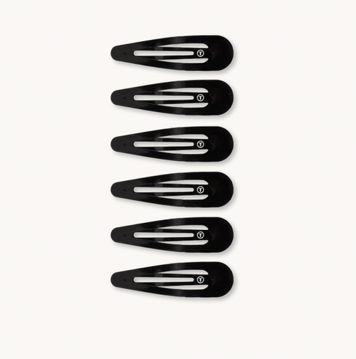 Black Snap Clips