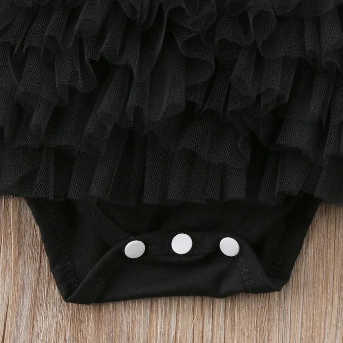 BLACK SWAN Tulle Romper