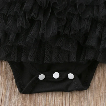 BLACK SWAN Tulle Romper