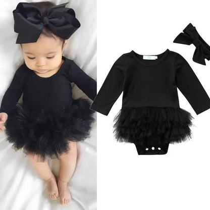 BLACK SWAN Tulle Romper