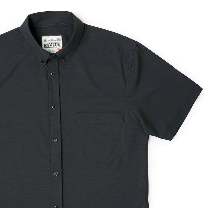 RSVLTS XS RSVLTS RSVLTS "Blackened Pearl" _ KUNUFLEX Short Sleeve Shirt