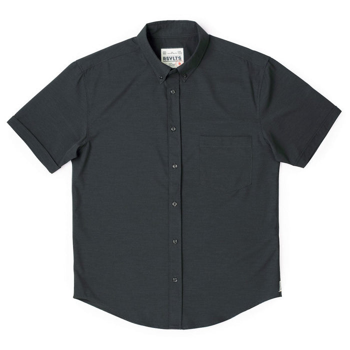 RSVLTS RSVLTS RSVLTS "Blackened Pearl" _ KUNUFLEX Short Sleeve Shirt