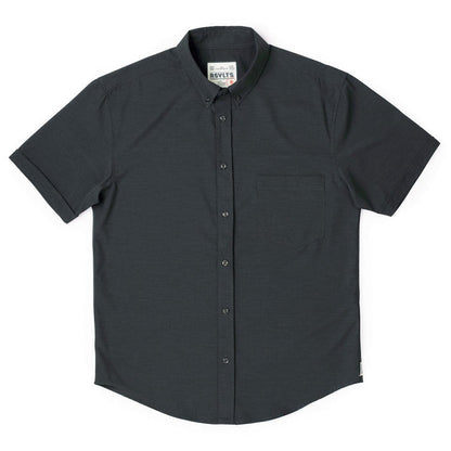 RSVLTS RSVLTS RSVLTS "Blackened Pearl" _ KUNUFLEX Short Sleeve Shirt