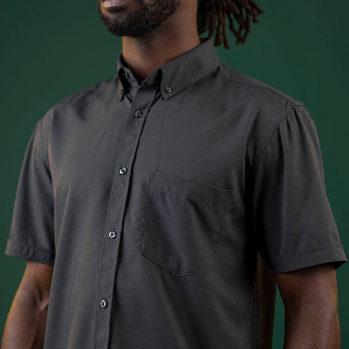 RSVLTS RSVLTS RSVLTS "Blackened Pearl" _ KUNUFLEX Short Sleeve Shirt
