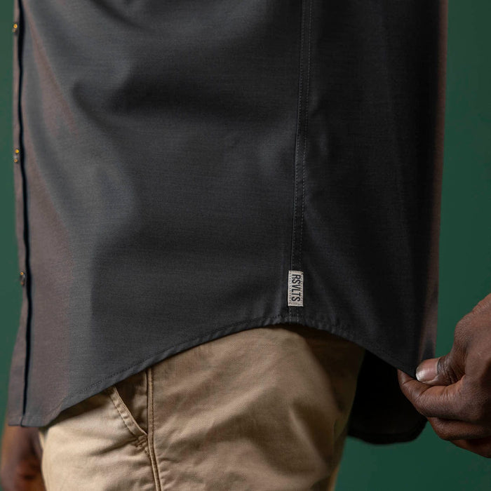 RSVLTS RSVLTS RSVLTS "Blackened Pearl" _ KUNUFLEX Short Sleeve Shirt
