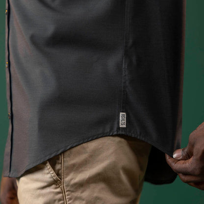 RSVLTS RSVLTS RSVLTS "Blackened Pearl" _ KUNUFLEX Short Sleeve Shirt