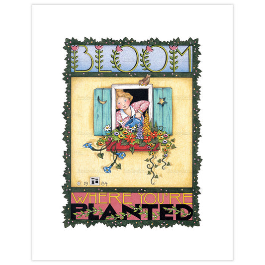 Bloom Where You're Planted Fine Art Print