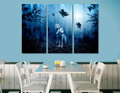 Blue Canvas Print #8105