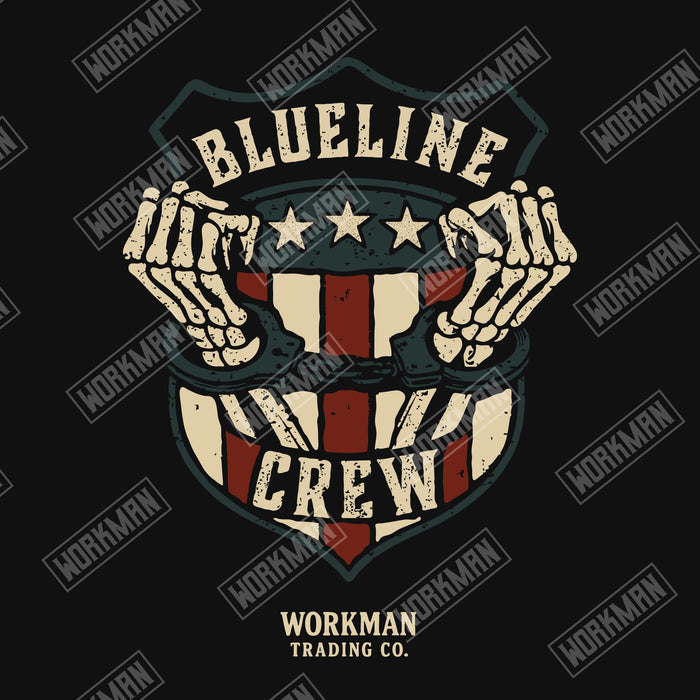 Blue Line Crew - Tee