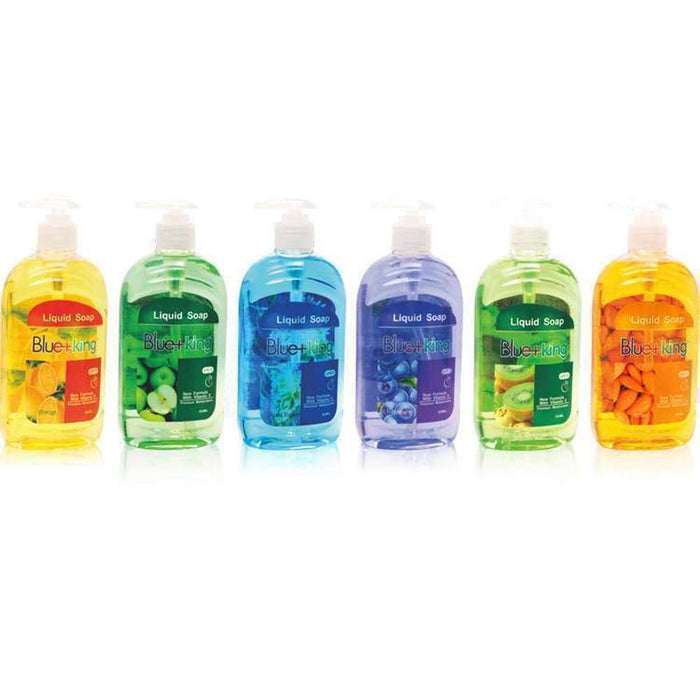 Blue Touch Clear Liquid Soap 520ml Assorted