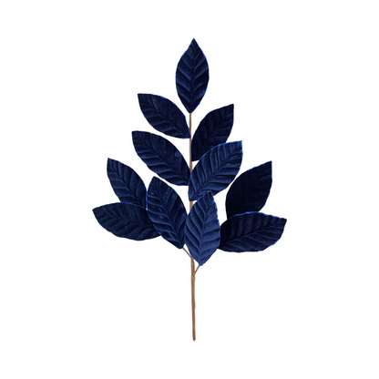 Blue Velvet Magnolia Leaf Spray