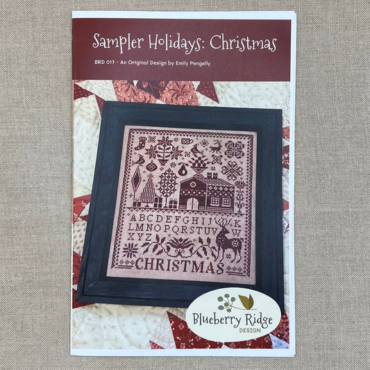 Blueberry Ridge Design - Sampler Holidays: Christmas - Cross Stitch Chart