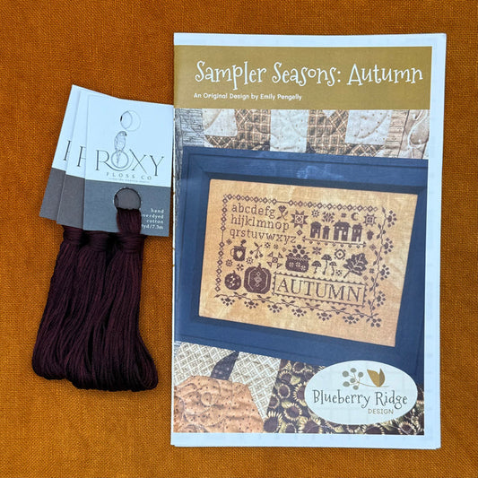 Blueberry Ridge Design - Sampler Seasons: Autumn - Cross Stitch Kit