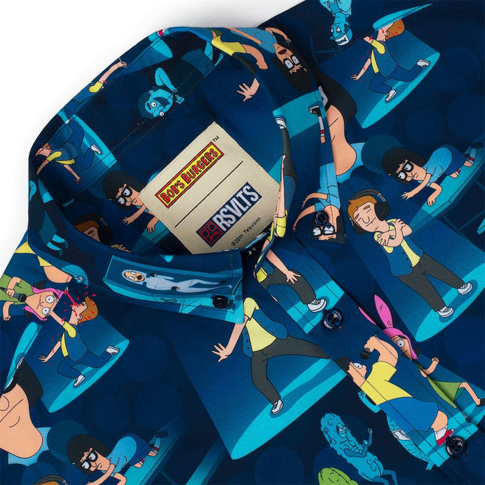 RSVLTS RSVLTS® Bob's Burgers "Dancing Tina"_ KUNUFLEX Short Sleeve Shirt Bob's Burgers "Dancing Tina"_ KUNUFLEX Short Sleeve Shirt