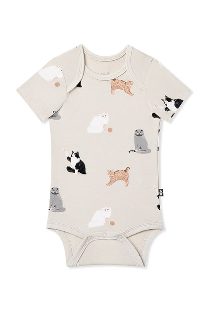 Product photo of the Bodysuit in Fluffy Cat on a white background